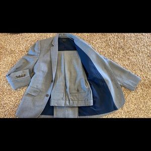 Boy’s grey suit by J Crewcut…jacket is size 12 & pants size 10